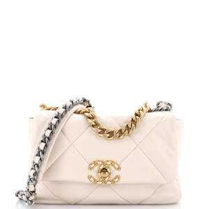 Chanel 19 Flap Bag Quilted Leather #269301C48B
